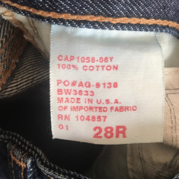 ADRIANO GOLDSCHMIED The Kids Slim Straight Leg 28 - Picture 7 of 8